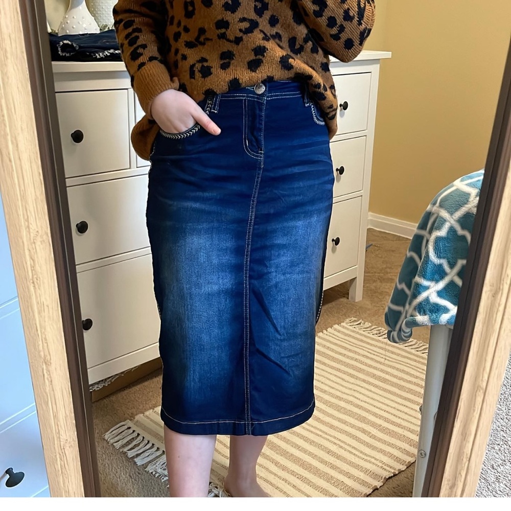 BE GIRL denim Skirt size XS